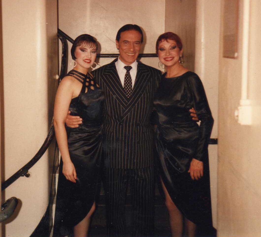 Giselle Anne con Juan Carlos Copes y Maria Nieves 1991